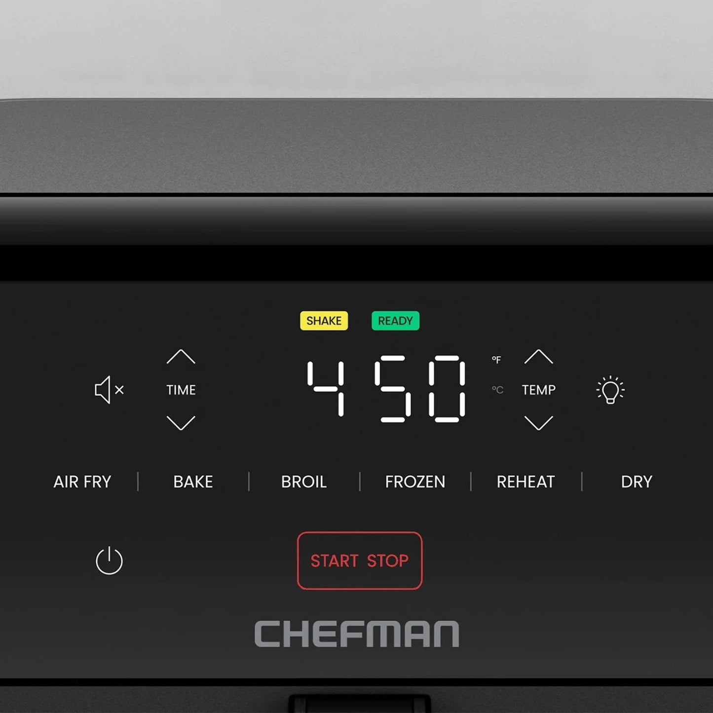 Freidora de Aire Chefman Turbo Fry 6.6 Litros Negra RJ38-7TW-MX