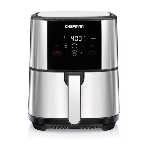 Freidora de Aire Chefman TurboFry 4.7 Litros Gris RJ38-SQSS-5T2P