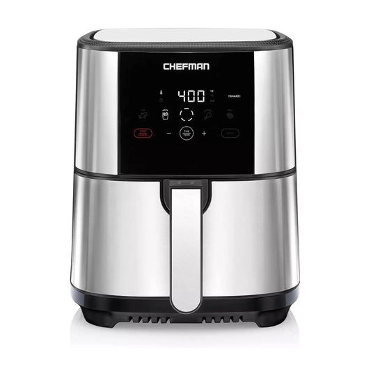 Freidora de Aire Chefman TurboFry 4.7 Litros Gris RJ38-SQSS-5T2P