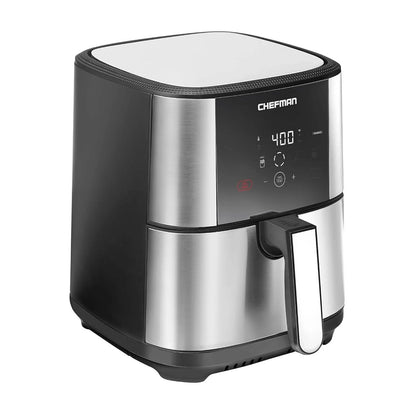 Freidora de Aire Chefman TurboFry 4.7 Litros Gris RJ38-SQSS-5T2P