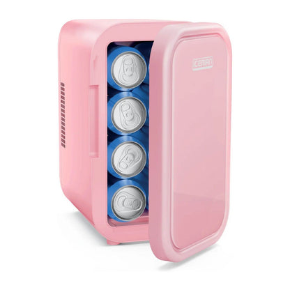 Mini Refrigerador Iceman 8 Latas Rosa RJ48-V28