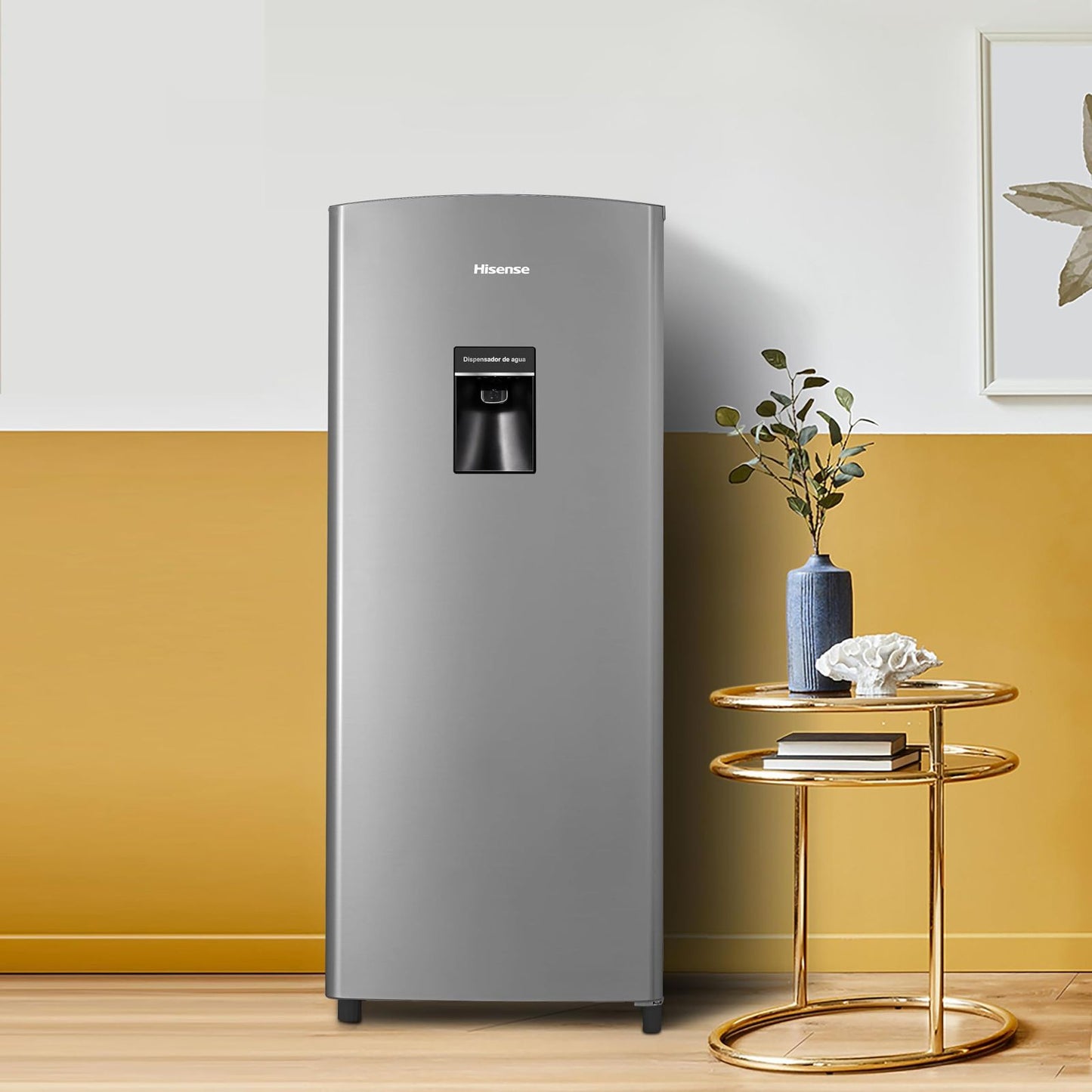 Refrigerador Hisense 7 Pies Cúbicos Gris RR63D6WGX
