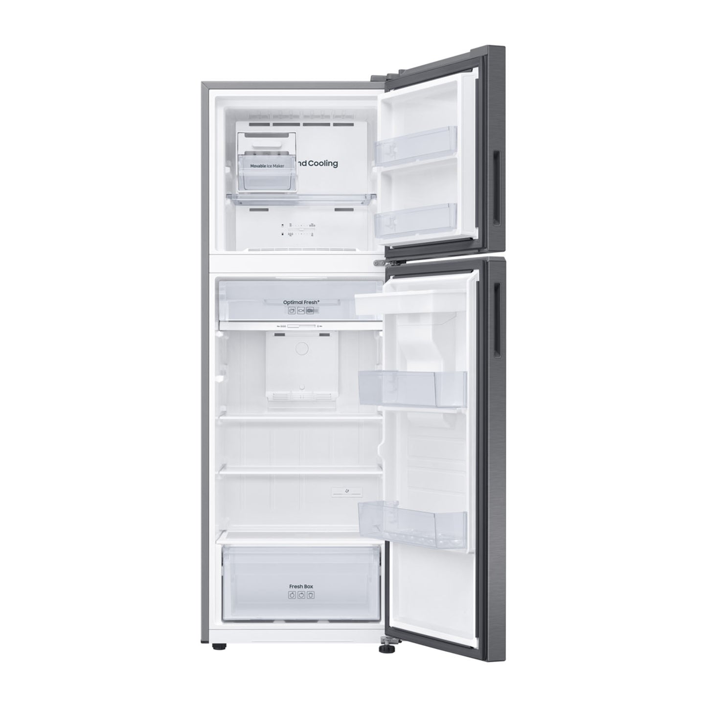 Refrigerador Samsung 11 Pies Cúbicos AI Top Mount Gris RT31DG5724S9