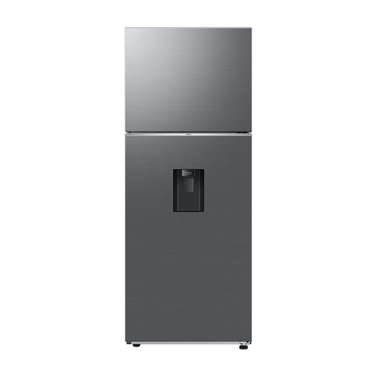Refrigerador Digital Inverter Samsung 14 Pies Cúbicos Top Mount con Despachador de Agua Gris RT38DG6734S9