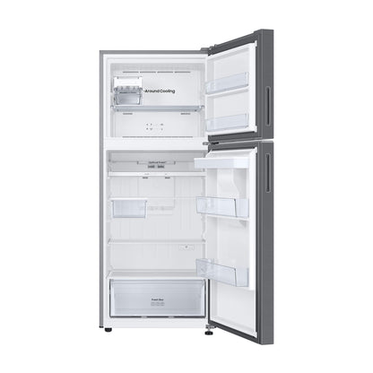 Refrigerador Digital Inverter Samsung 14 Pies Cúbicos Top Mount con Despachador de Agua Gris RT38DG6734S9