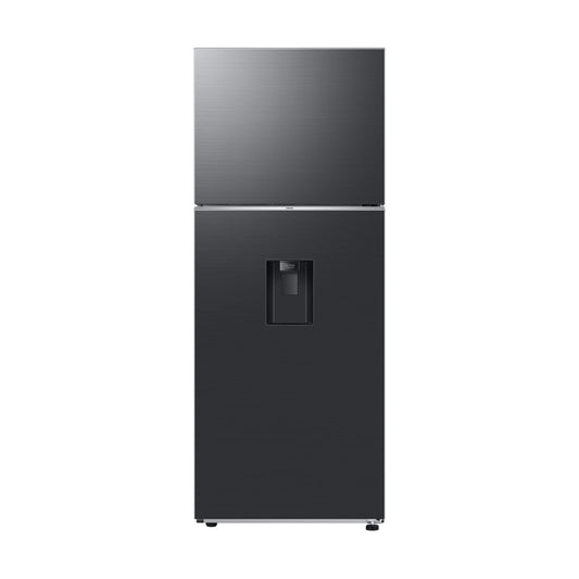 Refrigerador Digital Inverter AI Samsung 15 Pies Cúbicos Top Mount con Despachador de Agua Negro RT42DG6734B1
