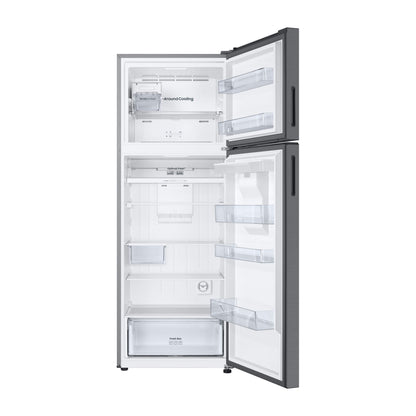 Refrigerador Samsung AI 19 Pies Cúbicos Top Mount con Despachador de Agua Gris RT53DG6758S9