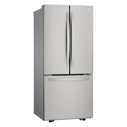 Refrigerador LG 22 Pies Cúbicos French Door Gris GF22BGSK