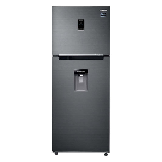Refrigerador Samsung Top Mount 14 Pies Cúbicos Negro con Despachador de Agua RT38A5930BS