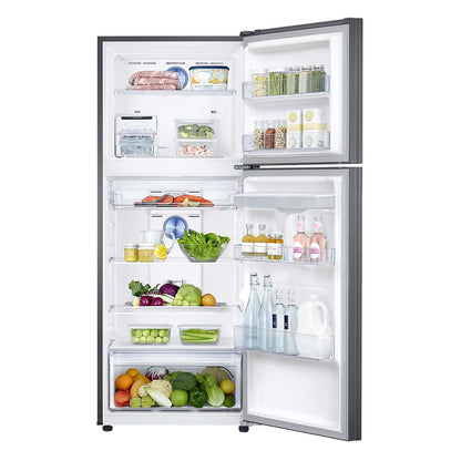 Refrigerador Samsung Top Mount 14 Pies Cúbicos Negro con Despachador de Agua RT38A5930BS
