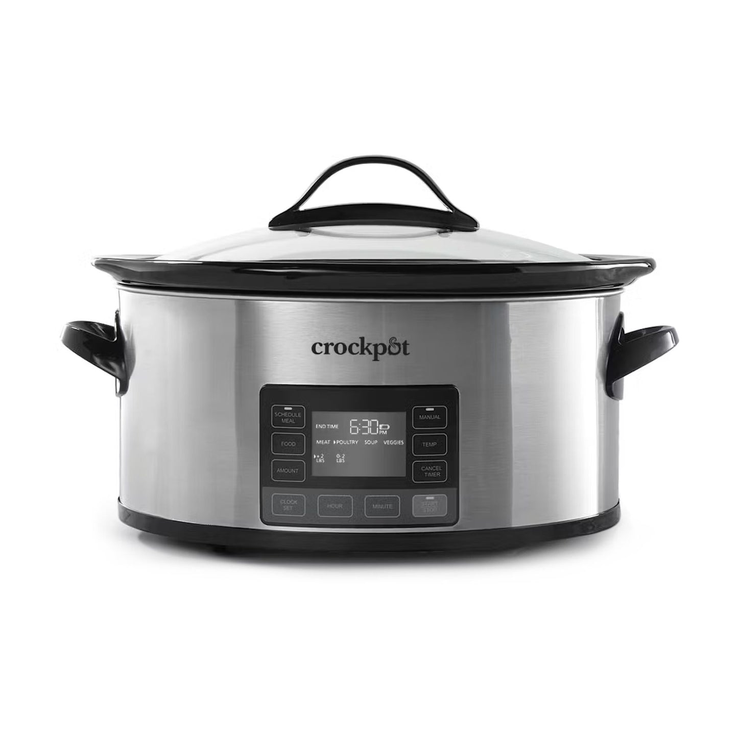 Olla de Cocción Lenta Crockpot 5.6 Litros Programable Gris SCCPVFC630