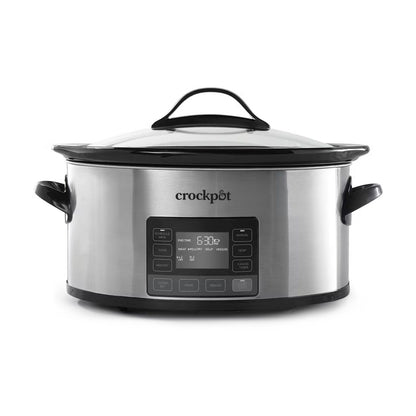 Olla de Cocción Lenta Crockpot 5.6 Litros Programable Gris SCCPVFC630