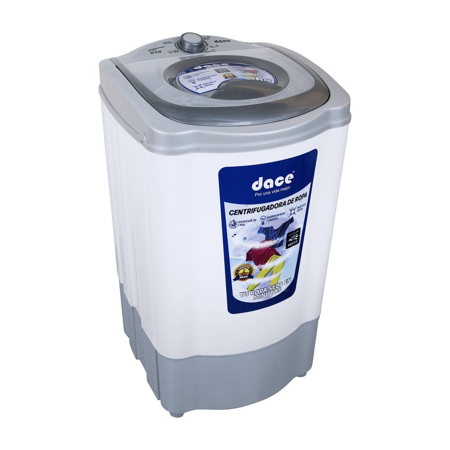 Centrífuga Dace 6 Kilos Carga Superior Blanca SD061APBG