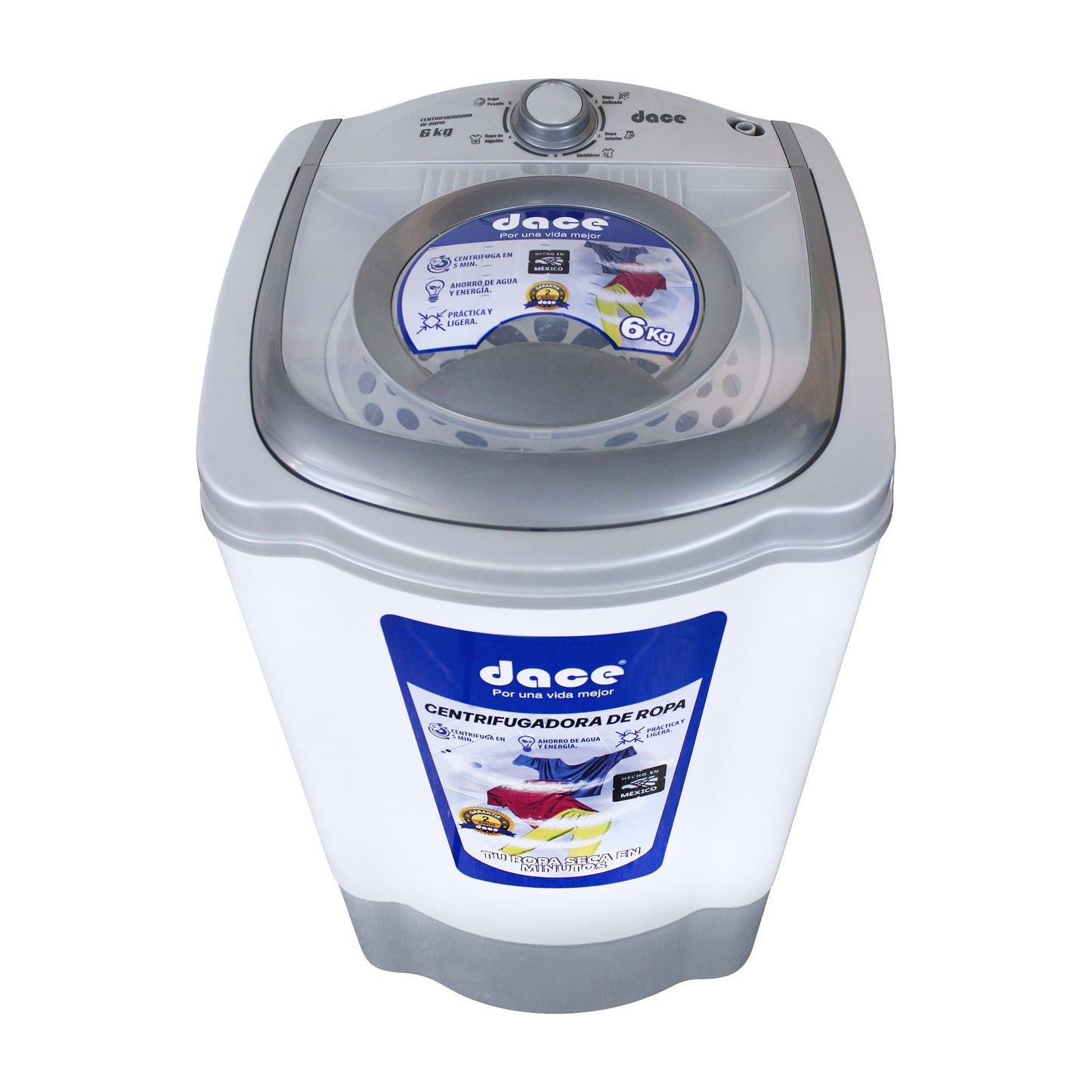 Centrífuga Dace 6 Kilos Carga Superior Blanca SD061APBG