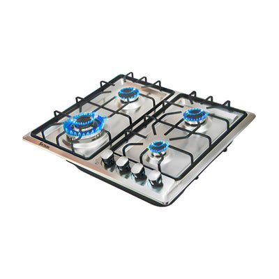 Parrilla de Gas Empotrable Shtark 4 Quemadores Gris SHT4G03