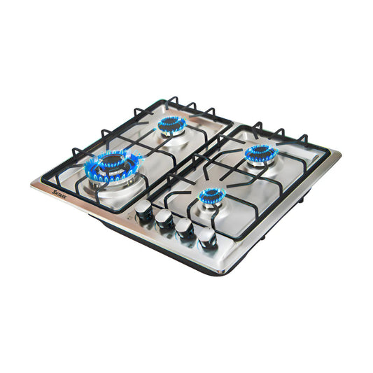 Parrilla de Gas Empotrable Shtark 4 Quemadores Gris SHT4G03