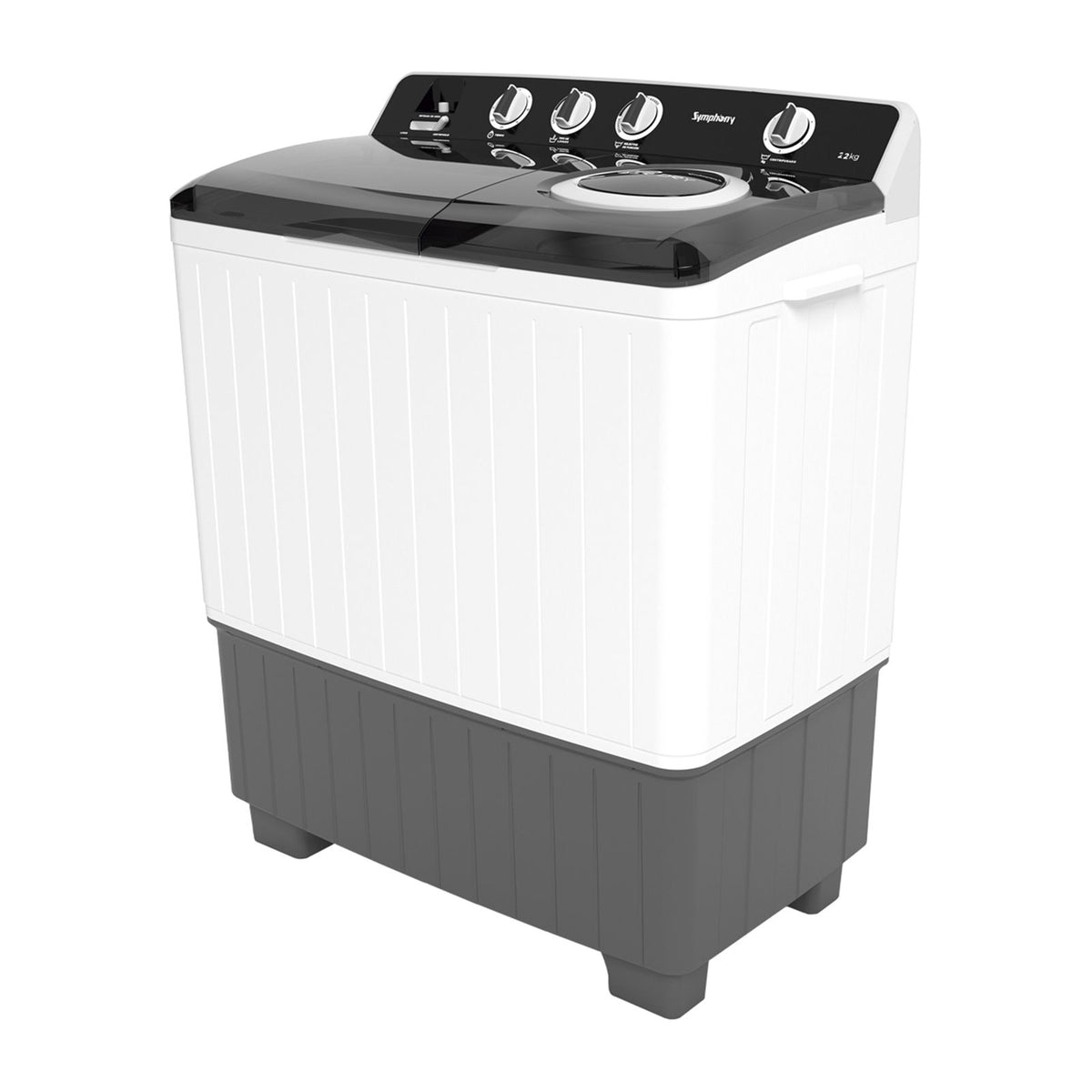 Lavadora Synphony 22 Kilos Doble Tina Blanca SL22S