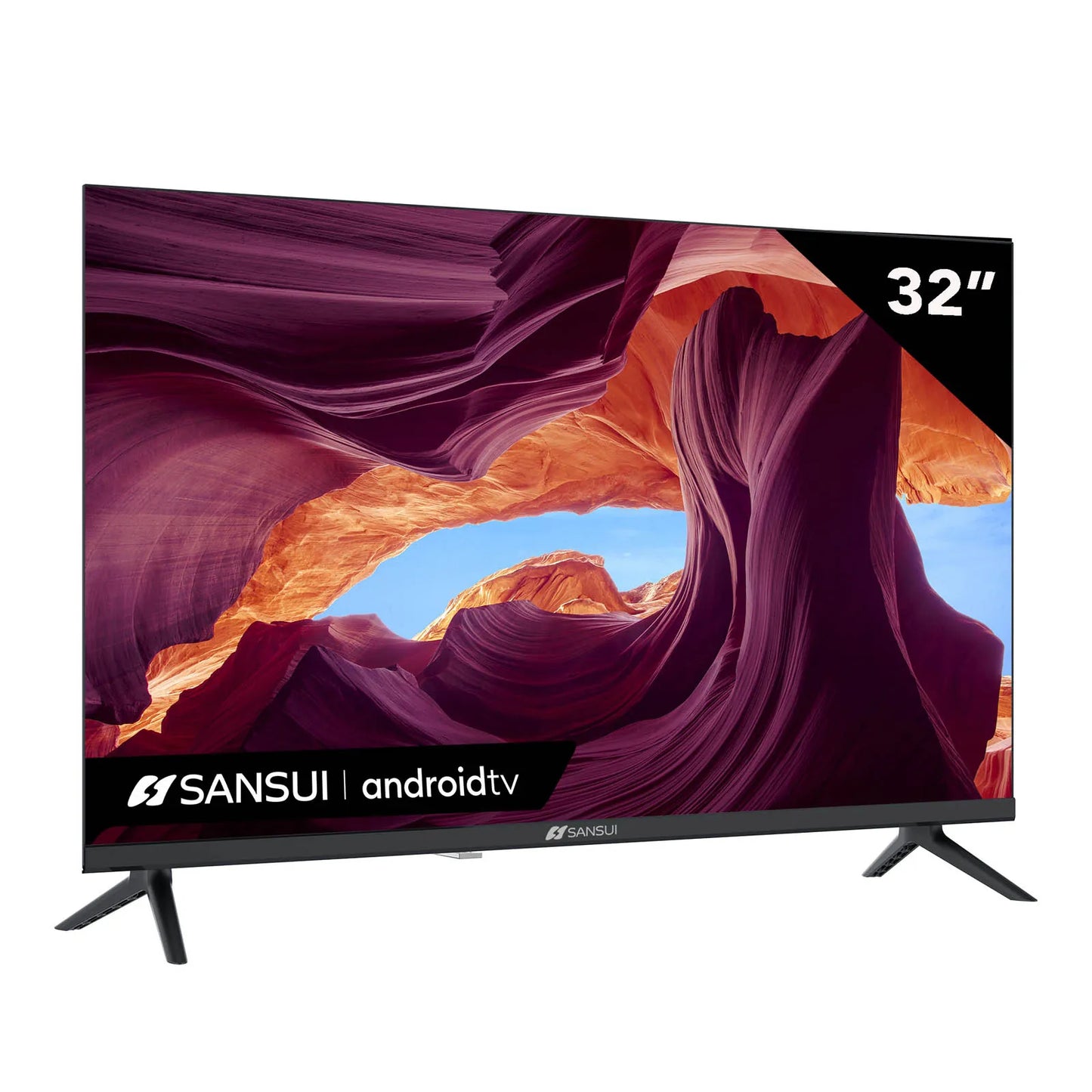 Televisión Pantalla 32 Pulgadas Sansui Android TV HD SMX-32V1HA