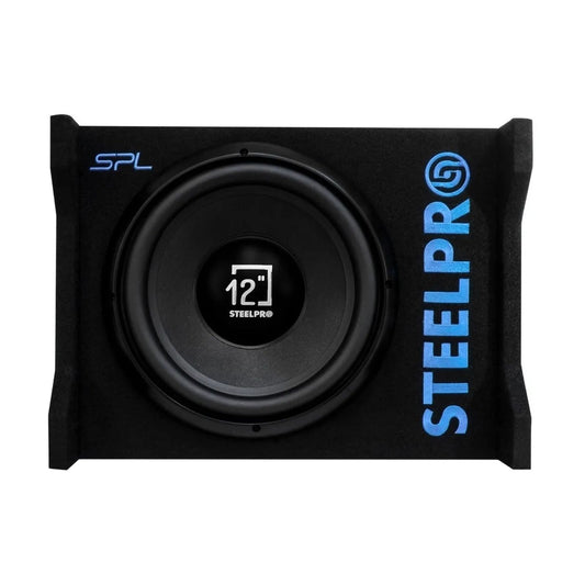 Subwoofer Amplificado Steelpro 12 Pulgadas 1250 W SPL1250XB