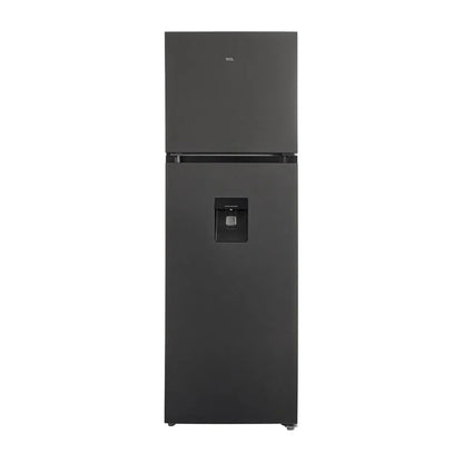 Refrigerador TCL 13 Pies Cúbicos Top Mount Inverter con Despachador de Agua Gris TDD13GWD
