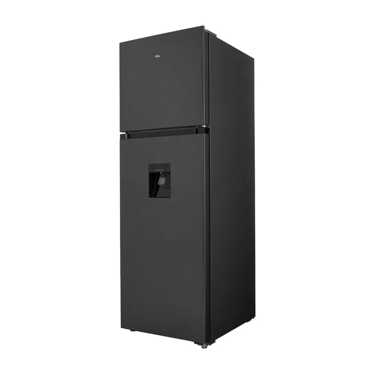 Refrigerador TCL 13 Pies Cúbicos Top Mount Inverter con Despachador de Agua Gris TDD13GWD