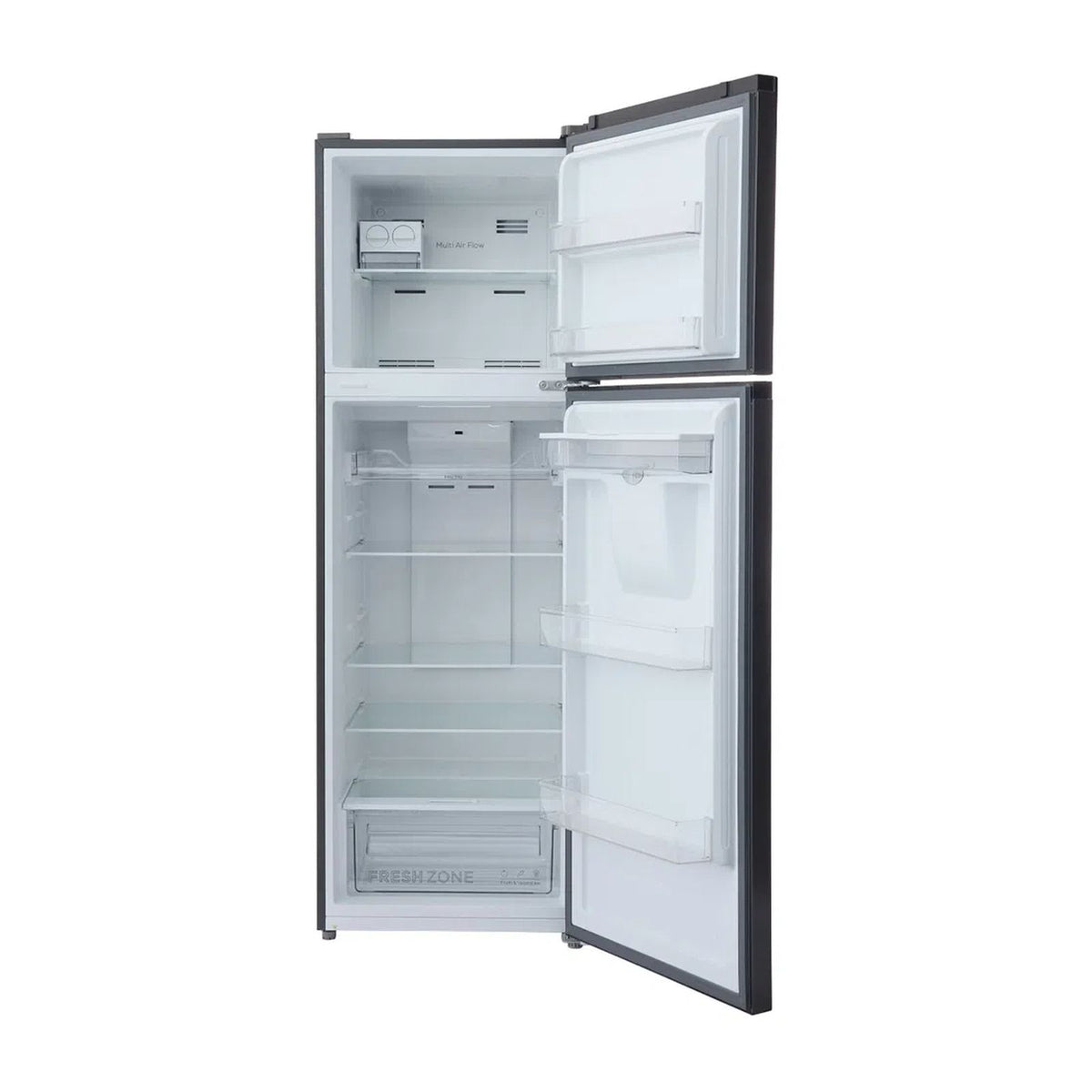 Refrigerador TCL 13 Pies Cúbicos Top Mount Inverter con Despachador de Agua Gris TDD13GWD