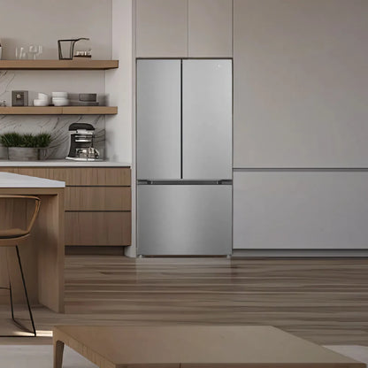 Refrigerador TCL 18 Pies Cúbicos French Door Gris TFR18SI