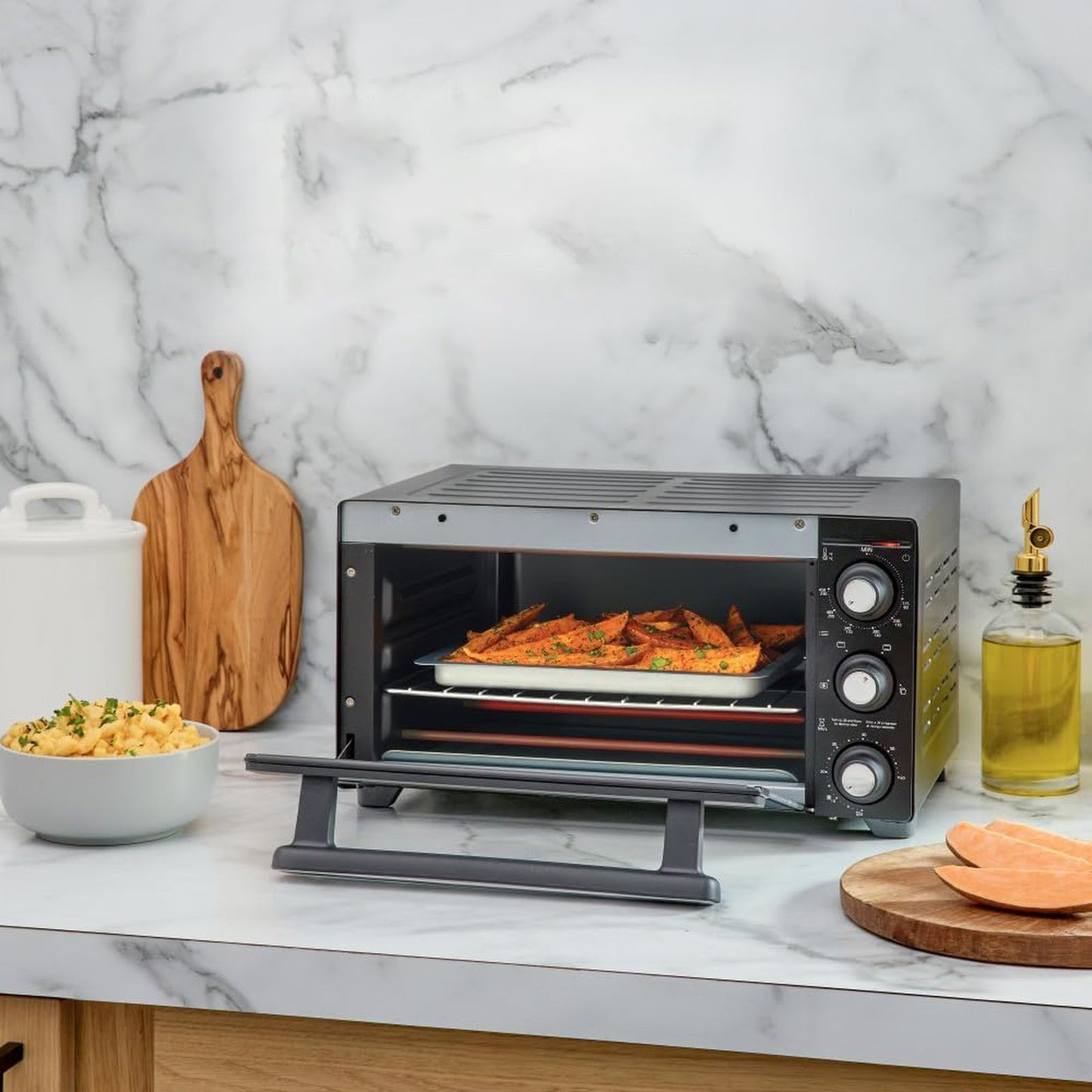 Horno Eléctrico Oster 15 Litros Gris TSSTTV15MNSB
