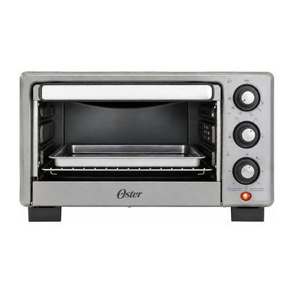 Horno Eléctrico Oster con Freidora de Aire 17 Litros Gris 1400W TSSTTV17MAFNS