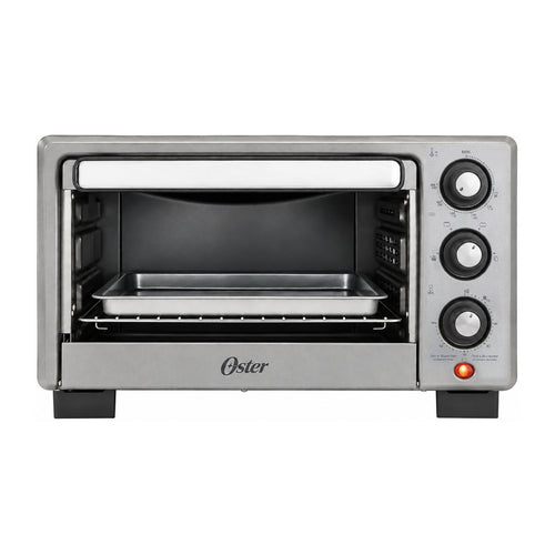 Horno Eléctrico Oster con Freidora de Aire 17 Litros Gris 1400W TSSTTV17MAFNS