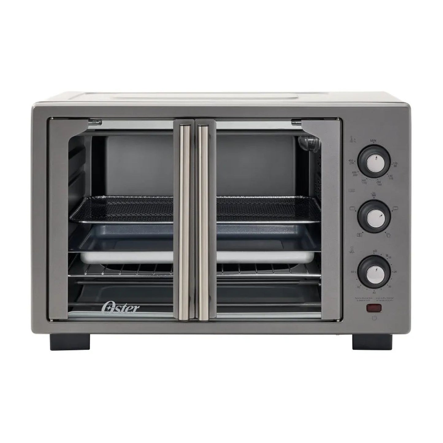 Horno Eléctrico con Freidora de Aire Oster 35 Litros Gris TSSTTV35FDMAF