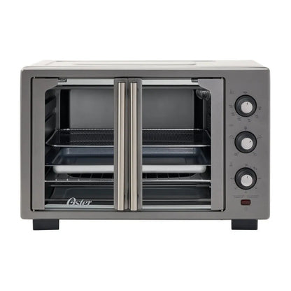 Horno Eléctrico con Freidora de Aire Oster 35 Litros Gris TSSTTV35FDMAF