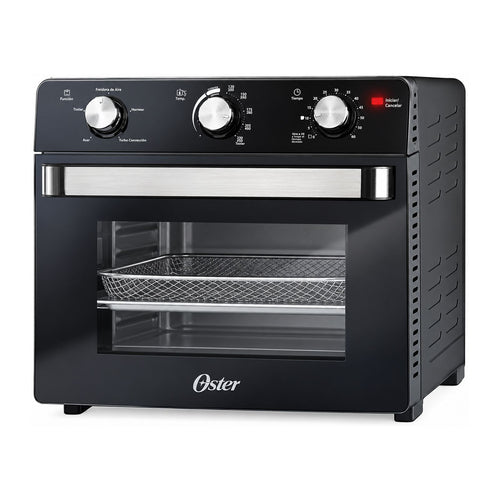 Horno Eléctrico con Freidora de Aire Oster 22 Litros Negro TSSTTVMAF1NS