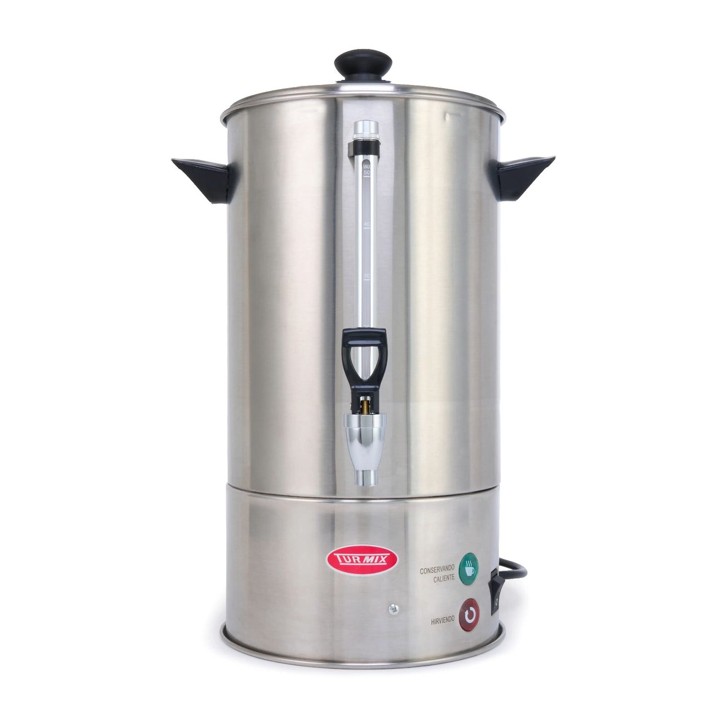 Cafetera Percoladora Turmix 50 Tazas Gris TU55