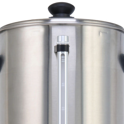 Cafetera Percoladora Turmix 50 Tazas Gris TU55