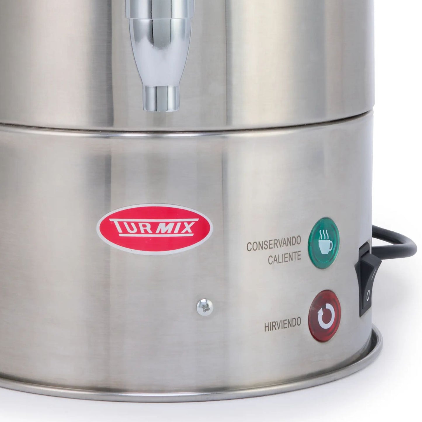 Cafetera Percoladora Turmix 50 Tazas Gris TU55