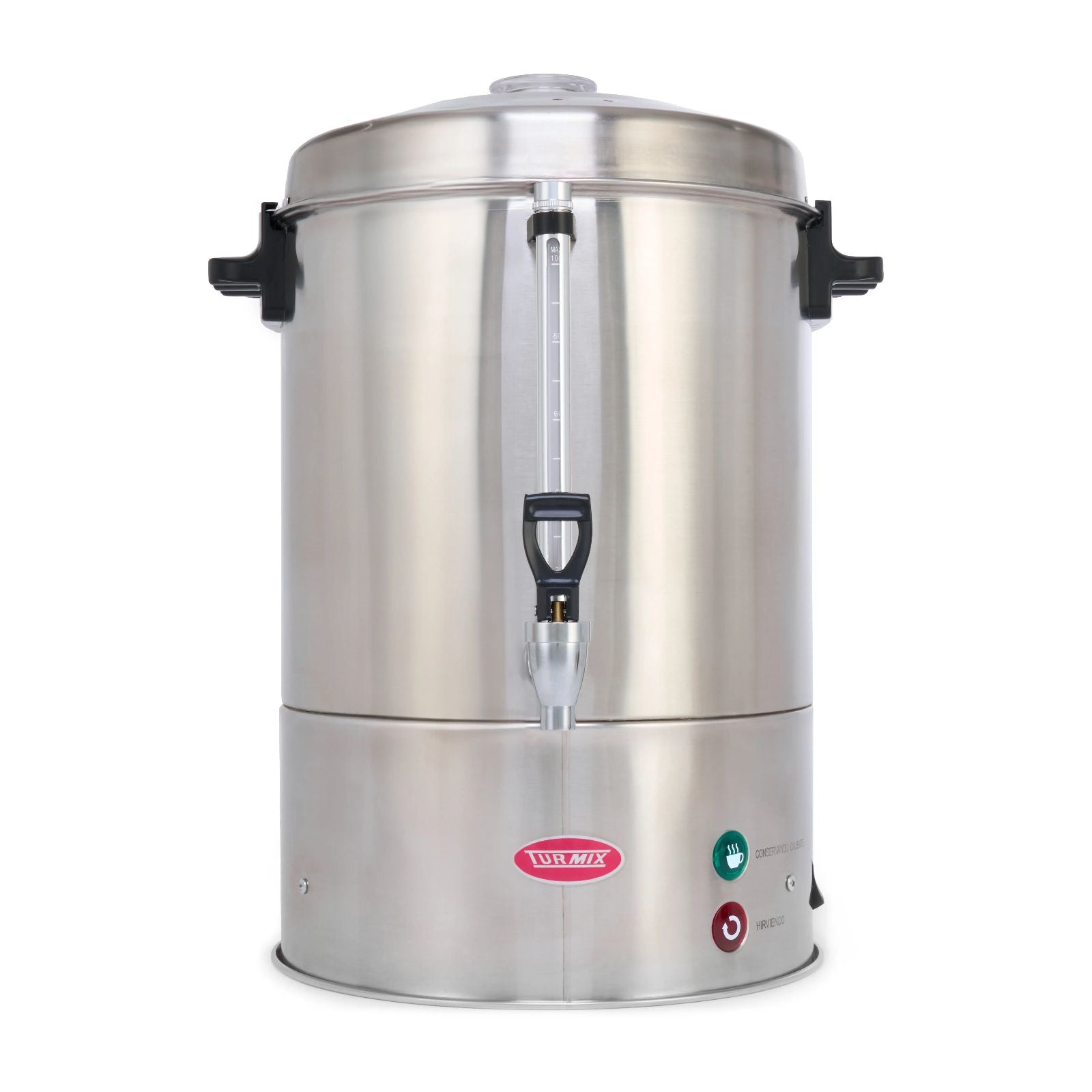 Cafetera Percoladora Turmix 100 Tazas Gris TU56 – Mega Audio