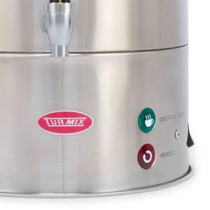 Cafetera Percoladora Turmix 100 Tazas Gris TU56