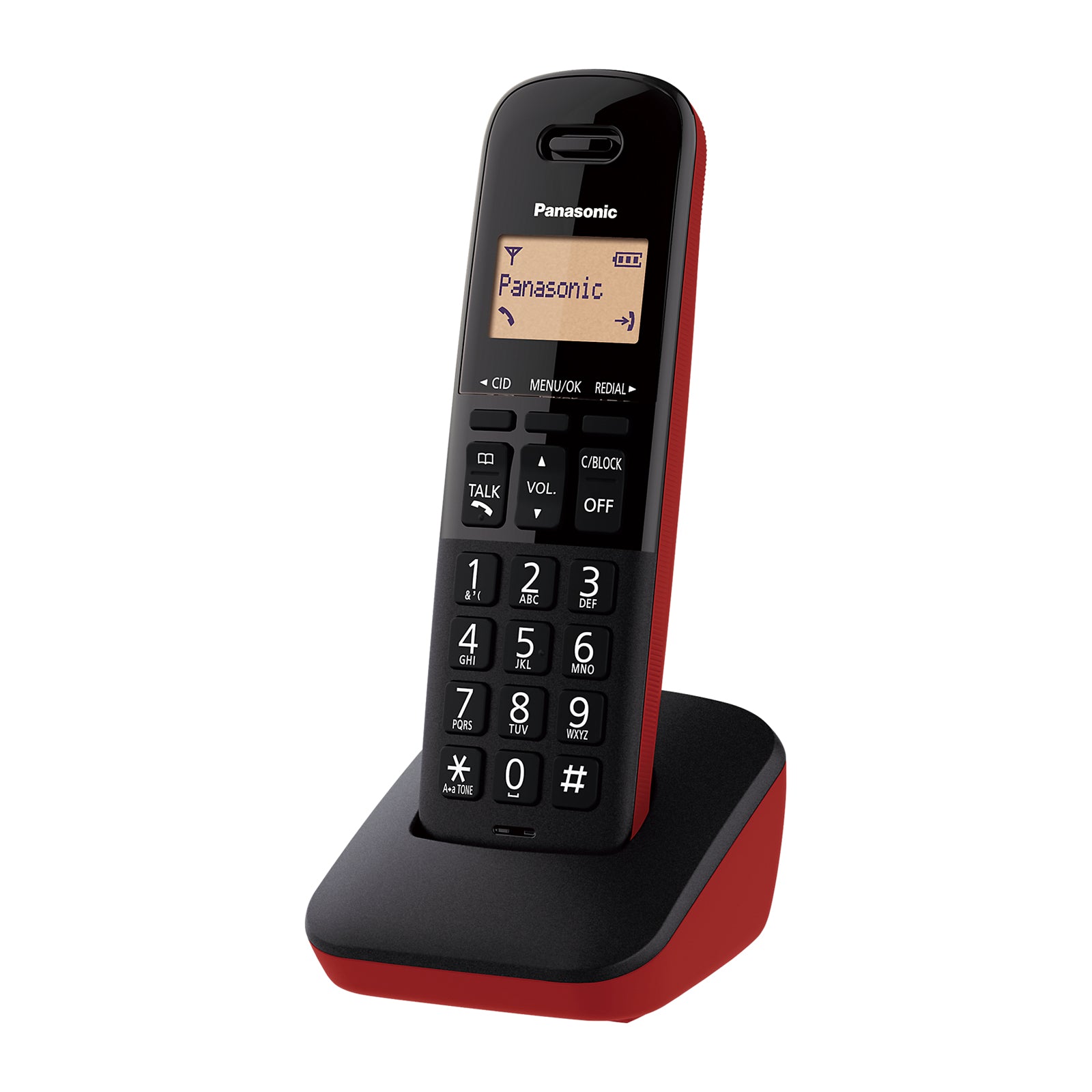 Teléfono Inalámbrico Panasonic Negro KX-TGB310MER – MegaAudio