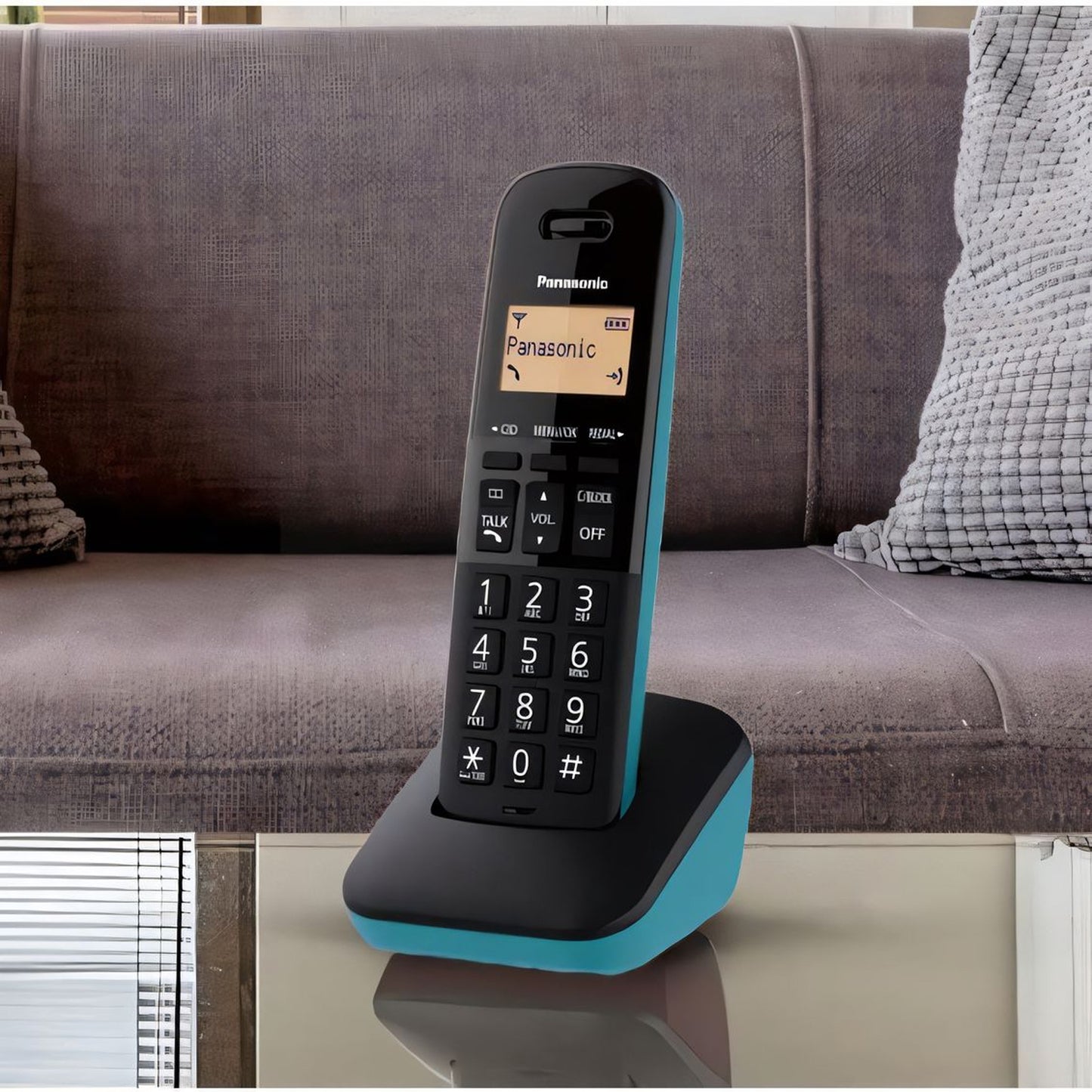 Teléfono Inalámbrico Panasonic Negro KX-TGB310MEC