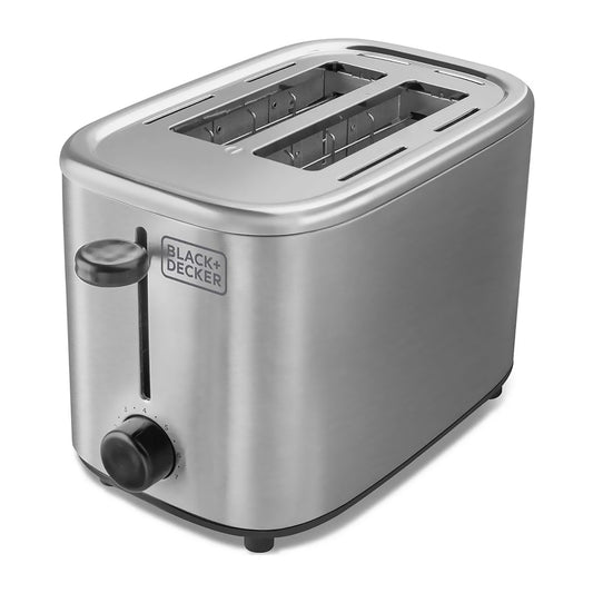 Tostador de Pan Black+Decker para 2 Rebanadas TR0011SS