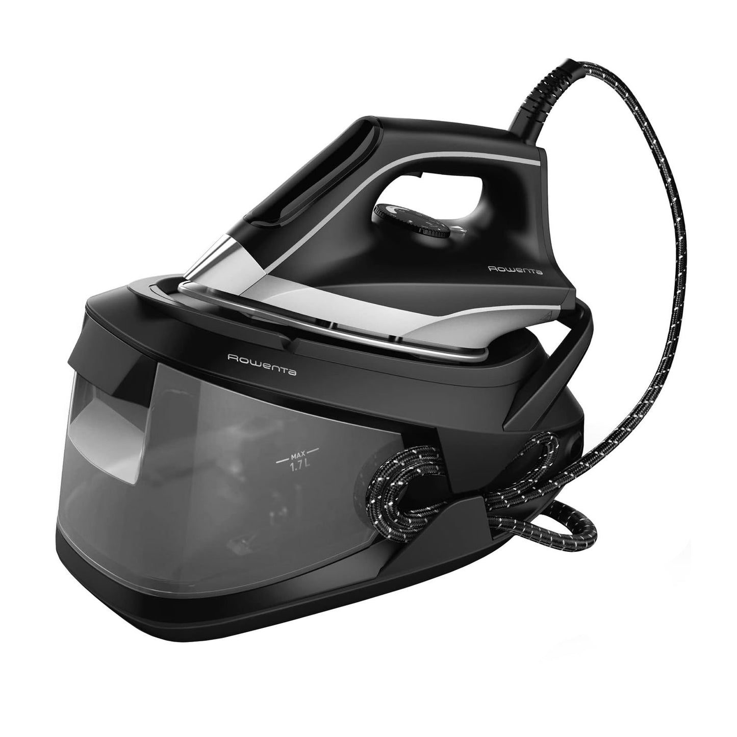 Plancha Central de Vapor Rowenta Master Steam Negra VR8338U1