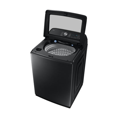 Lavadora Automática Samsung 25 Kilos Carga Superior Negra WA25DG5505AVA