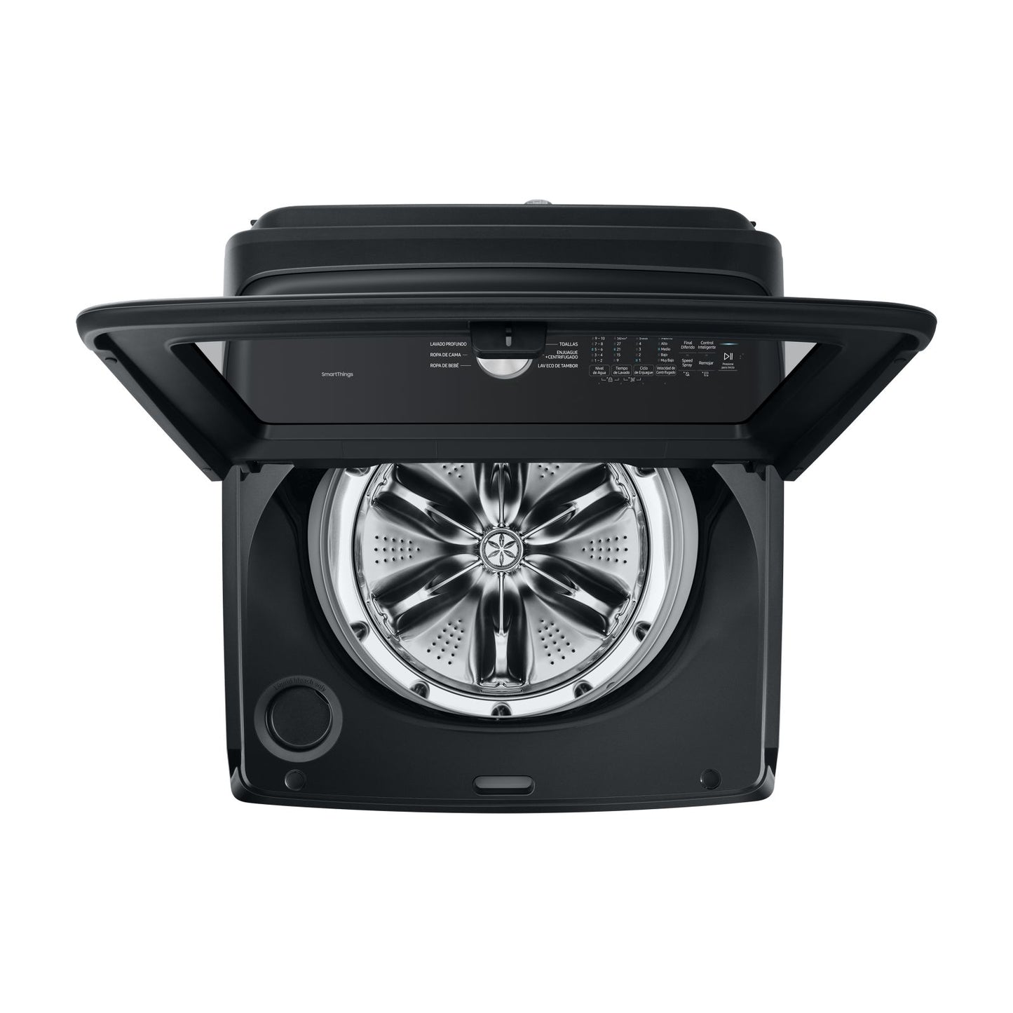 Lavadora Automática Samsung 28 Kilos Carga Superior Negra WA28B8375GV