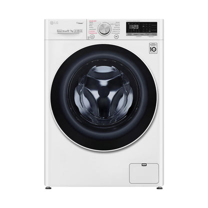Lavasecadora LG 12 Kilos Carga Frontal Blanca WD12WVC4S6