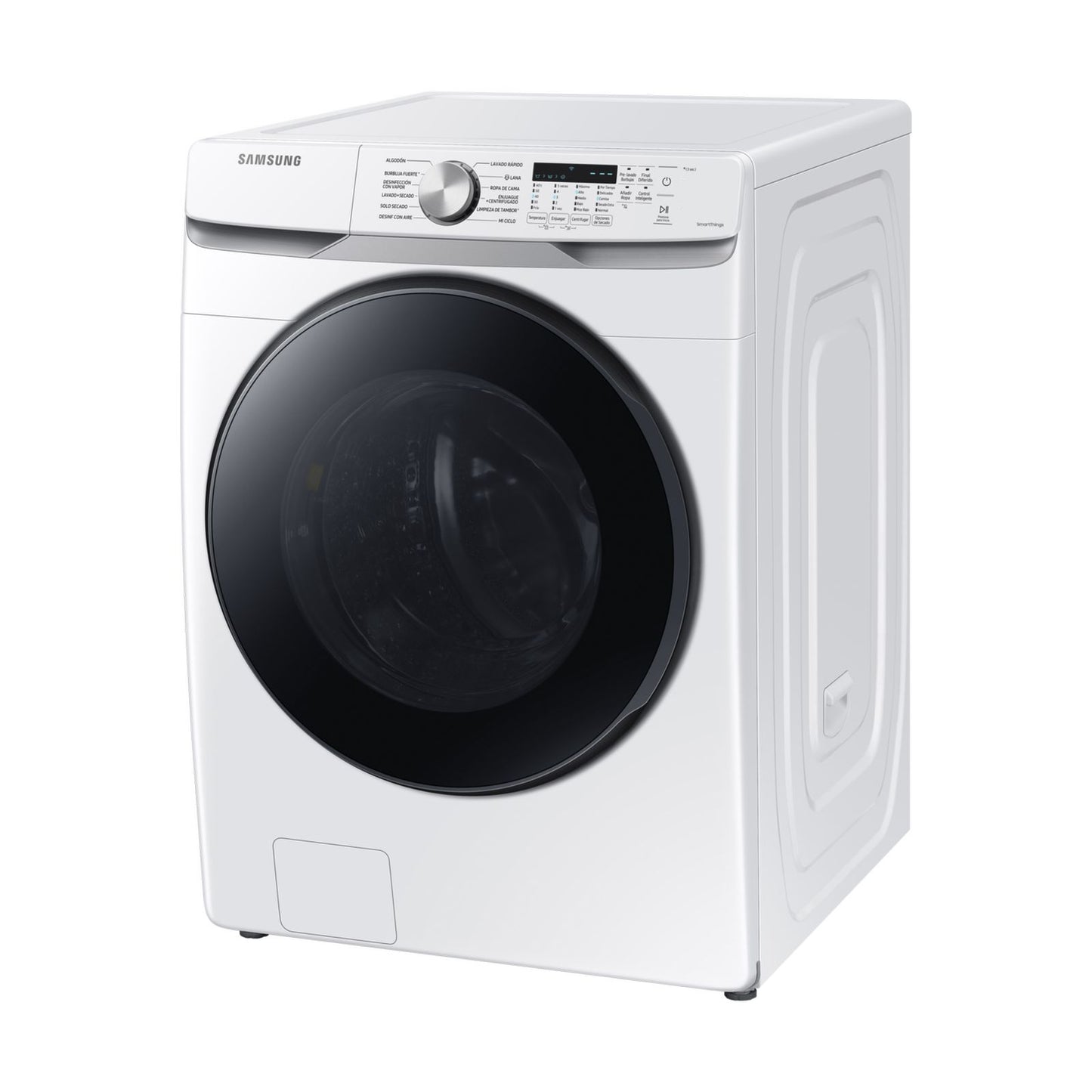 Lavasecadora Digital Inverter Samsung 18 Kilos Carga Frontal Blanca WD18T6000GW