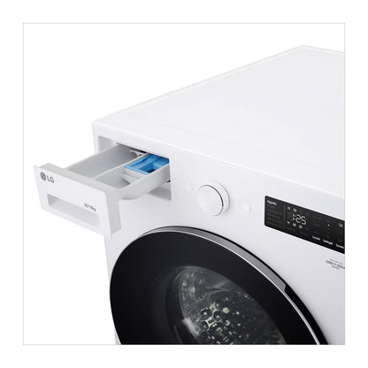 Lavasecadora AI DD LG 20 Kilos Carga Frontal Blanca WD20EWNTS6P