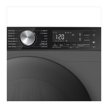 Lavasecadora Hisense 16 Kilos Carga Frontal Gris WD5S1645BB