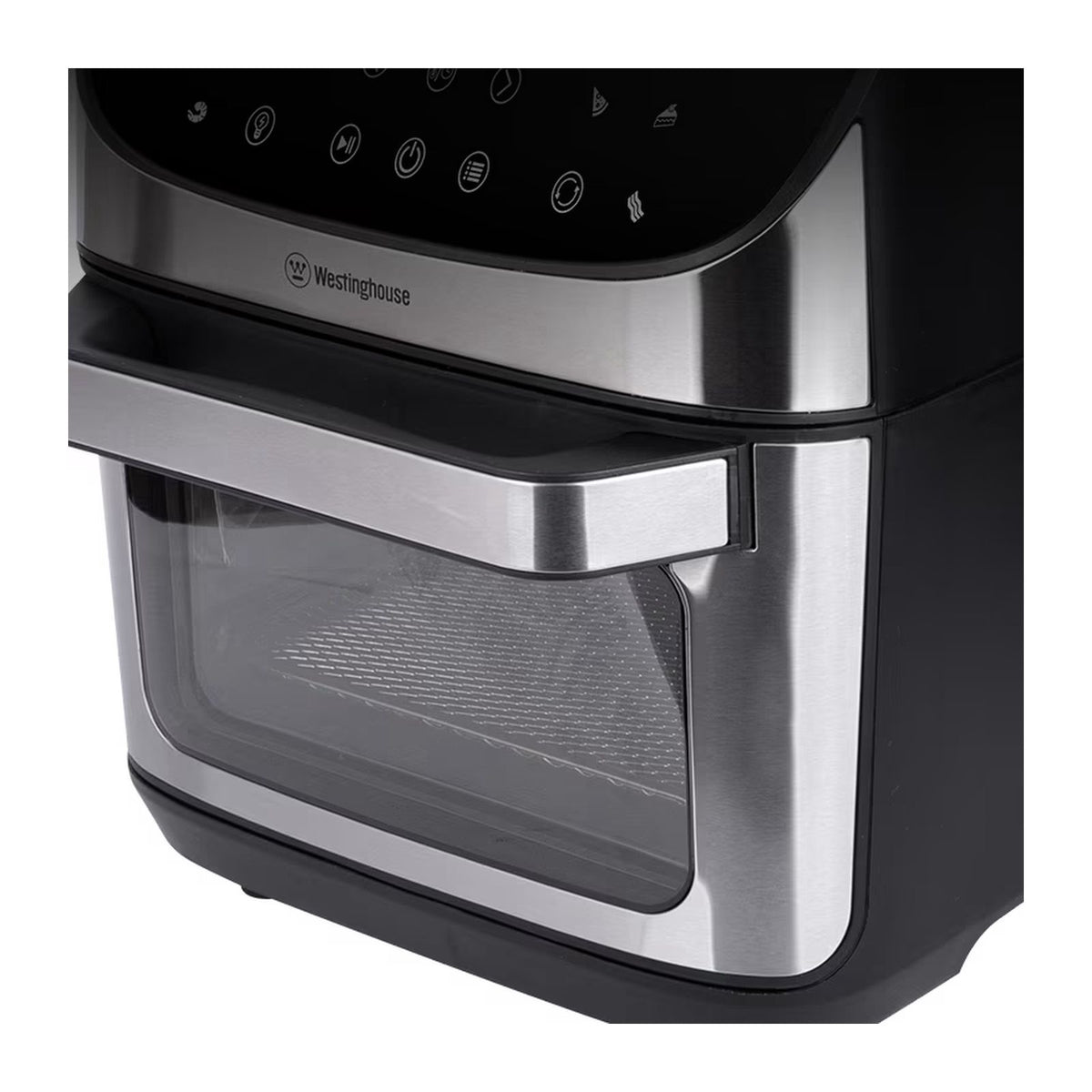Horno Eléctrico Digital con Freidora de Aire Westinghouse 12 Litros Negro WKAF6103