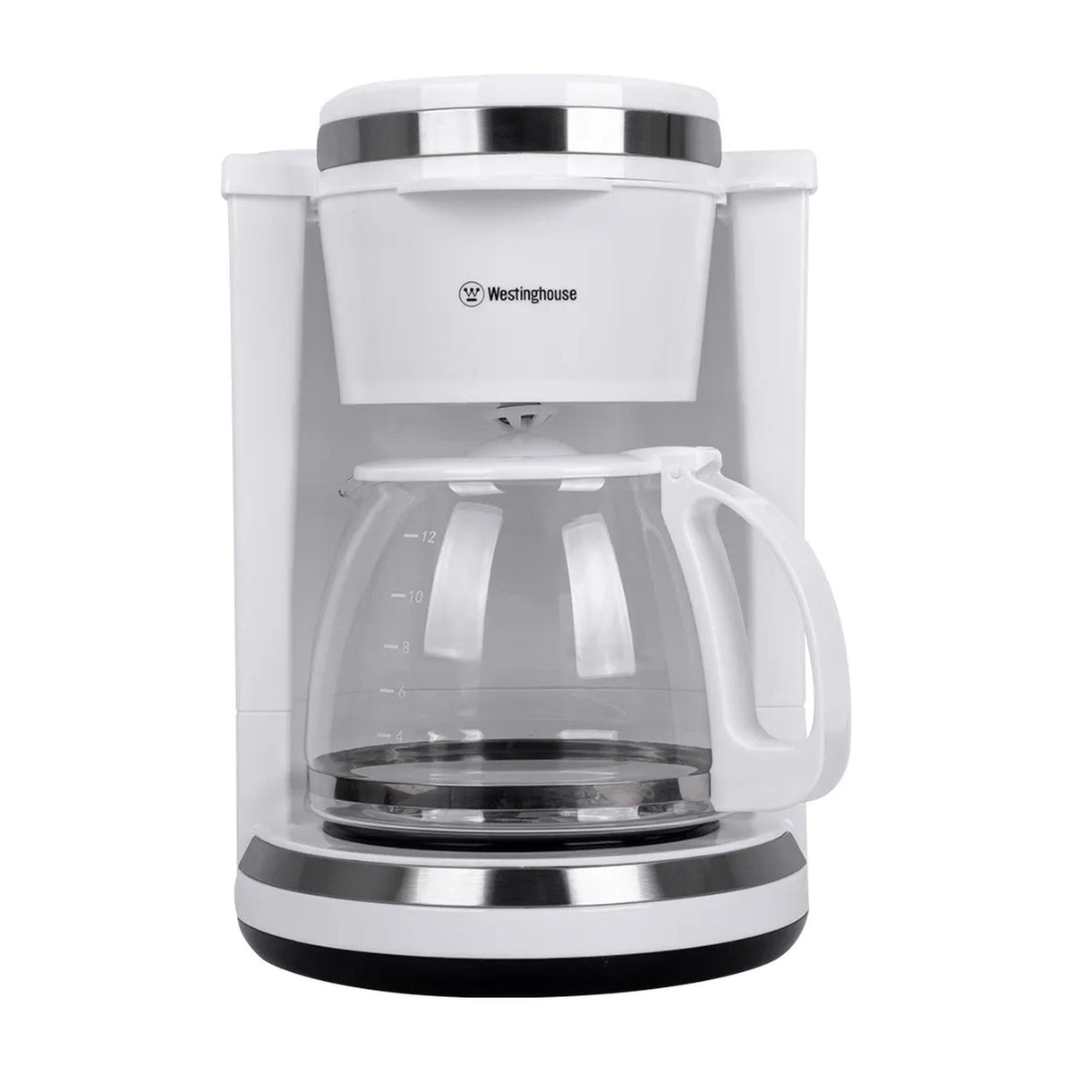 Cafetera Westinghouse 12 Tazas Blanca WKCMYD19WH